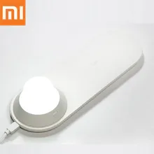 Xiaomi Йи светильник Беспроводной Зарядное устройство с светодиодный ночной Светильник магнитное притяжение Быстрая зарядка для iphone samsung Xiaomi