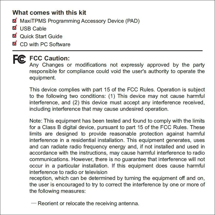 Autel MaxiTPMS PAD TPMS Sensor Programming Accessory Device (4)