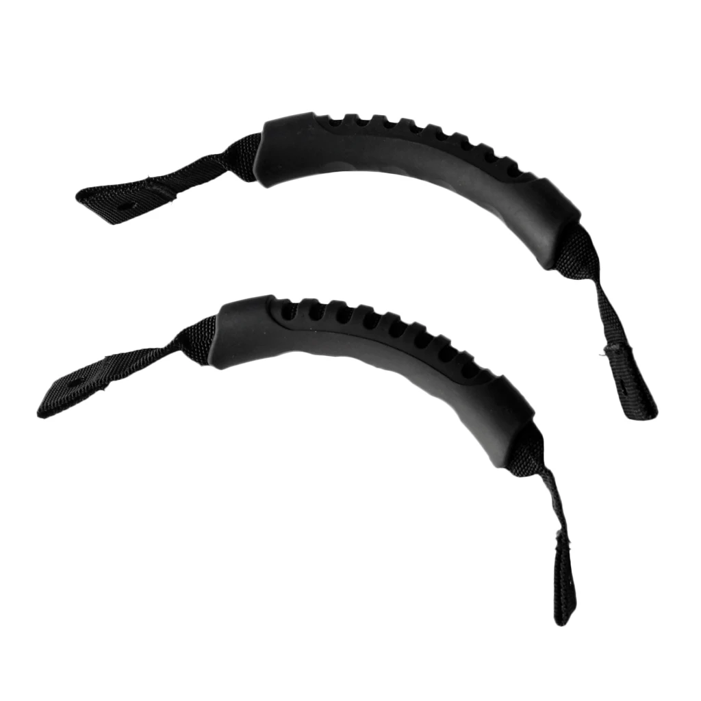 1 Pair Kayak Carry Handle Webbing Hand Fitting Sit On Top Boat Canoe Strap Accessories for Canoes Kayaks