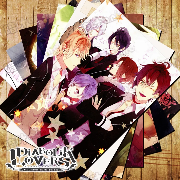 Hot Japan Anime DIABOLIK LOVERS Yui Whole Art Home Decor Poster Wall Scroll 08