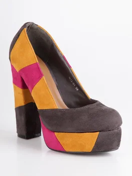 

LISA-W Cleavage with block heel and platform