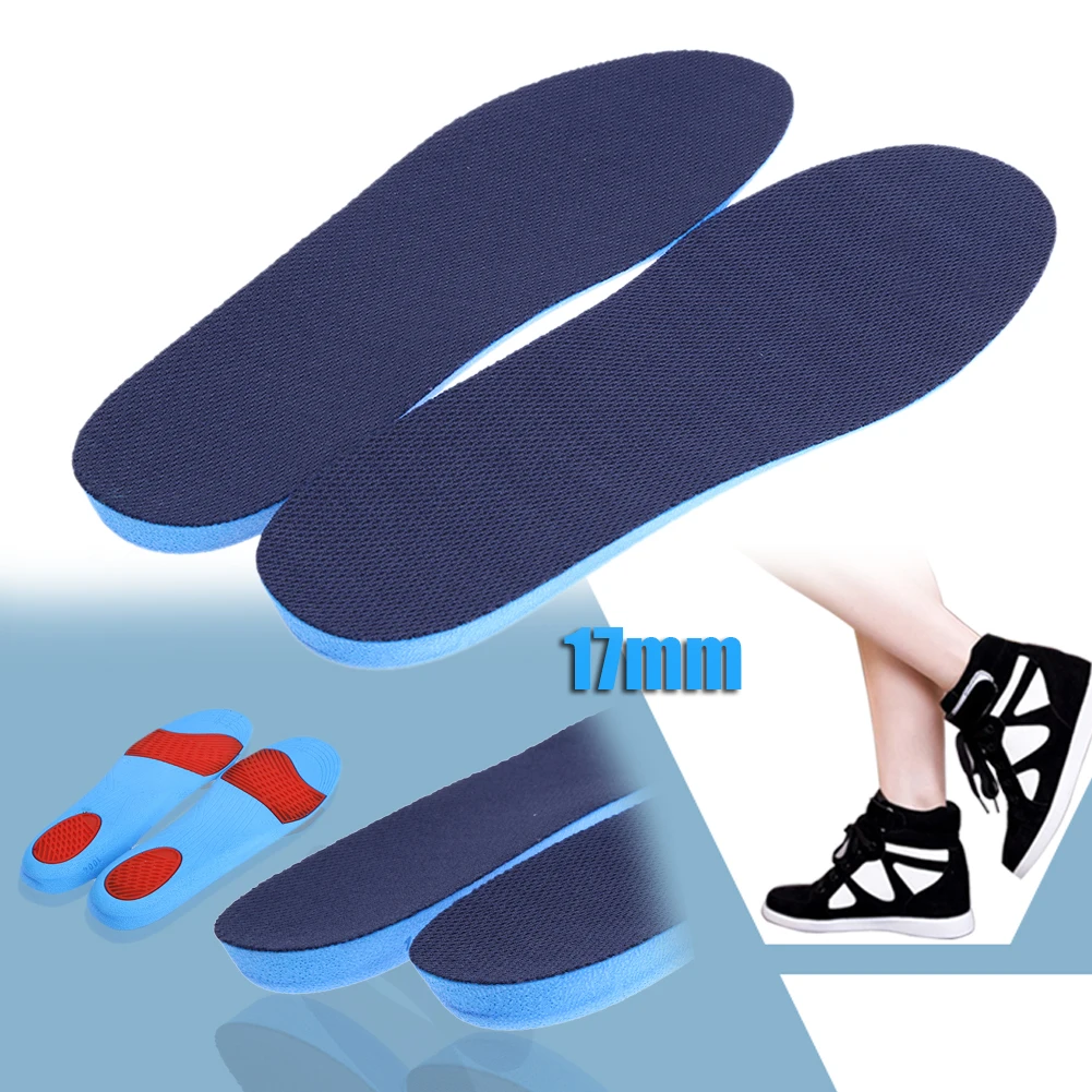 

Height Men Women Full Length Hight Increase Insoles Shoes Insert Pads 17mm/23mm/36mm Foot Care Tool Ergonomically Designed