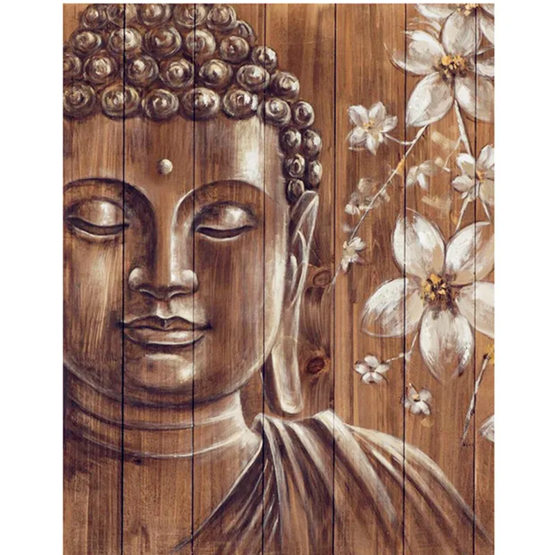 New Arrival 5d Diamond Painting Buddha Room Decor Crafts Gift Diy