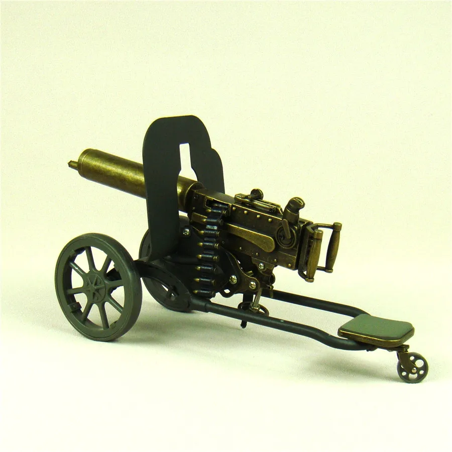 Дешево Скелед Максим пулемет литая модель Первая мировая война Новинка Декор ремесло орнамент для художественной коллекции и сувенир подарок