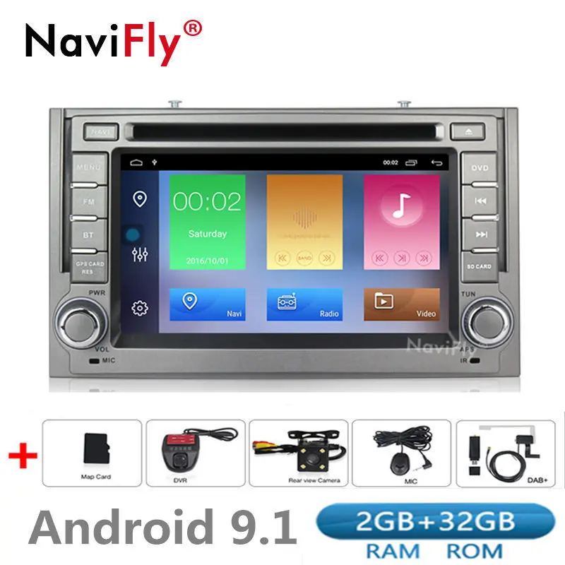 2din 2+ 32G Android 9,1 Автомобильный dvd Радио gps навигация для hyundai H1 Grand Starex 2007- dvd-плеер радио FM SWC wifi RDS BT H1