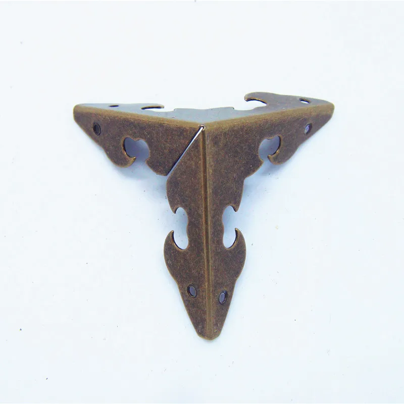 50pcs 30mm Tauren wrap angle iron antique wooden luggage bag corners