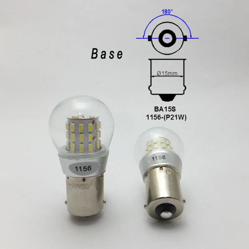 OSRAM LED P21/5W Signal Lamps S25 BAY15d 1357CW LEDriving BASIC