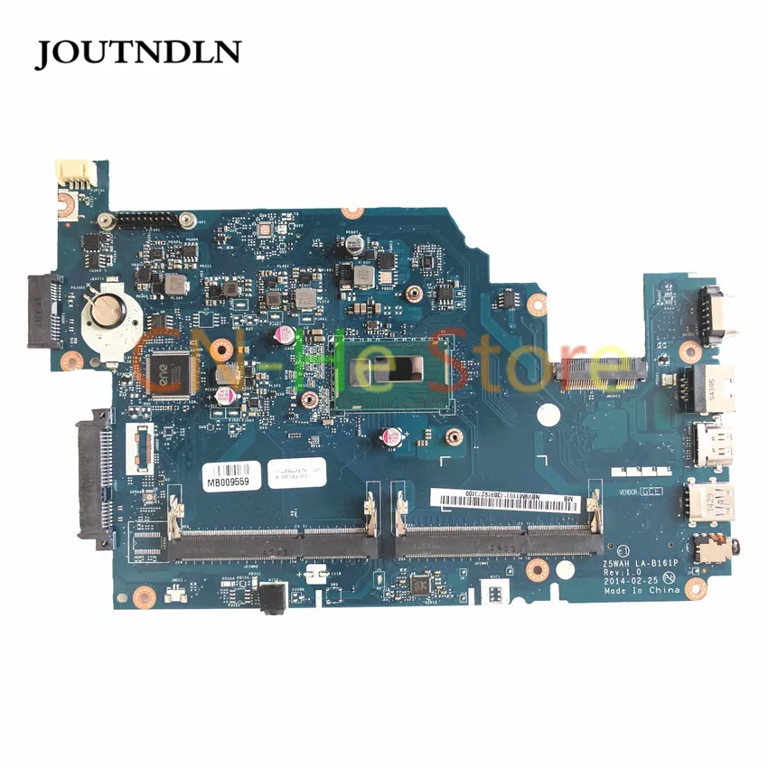 

Материнская плата для ноутбука acer aspire E1-571 Z5WAH LA-B161P REV 1,0 NBV9M11001 NB.V9M11.001 W/ I3-4005U CPU