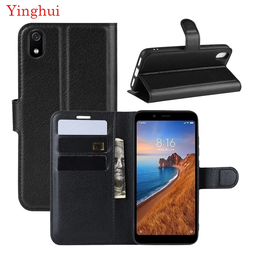 

For Xiaomi redmi 7A Case Cover Flip Leather Phone Case For Xiaomi redmi 7A Stand Cover Filp Cases For Xiaomi redmi 7A