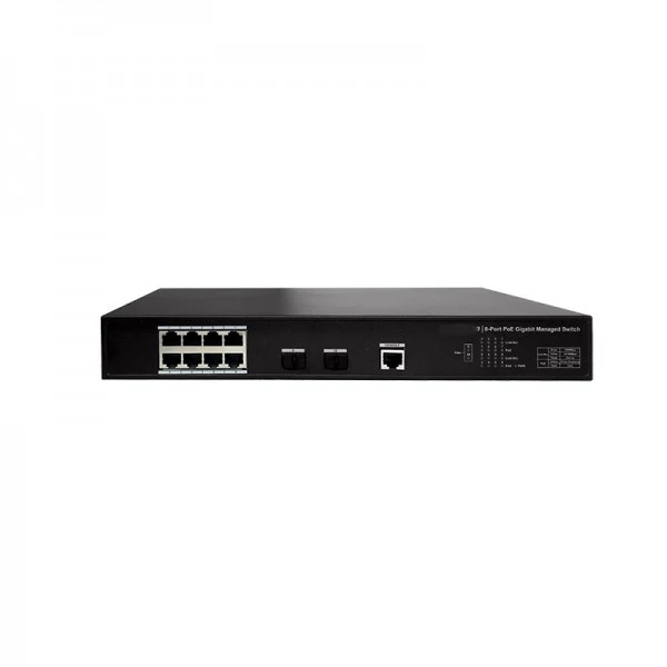 

CCTV Security 8-Port PoE Gigabit Managed Switch PFS4210-8GT-150
