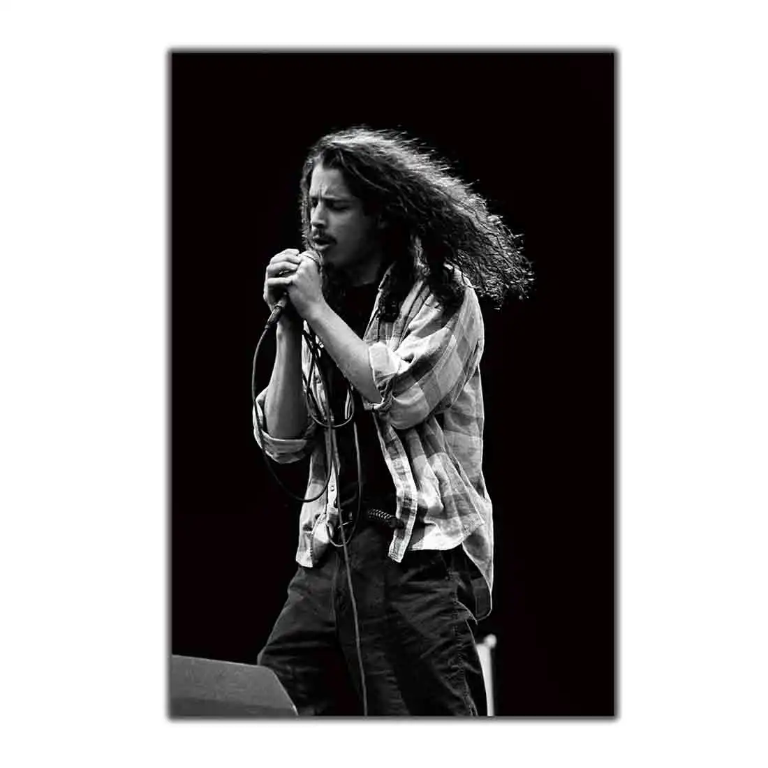 

hot Art Poster Print Home Wall decoration8x12 12x18 24x36 decor canvas room deco Chris Cornell Soundgarden Lead Great Singer