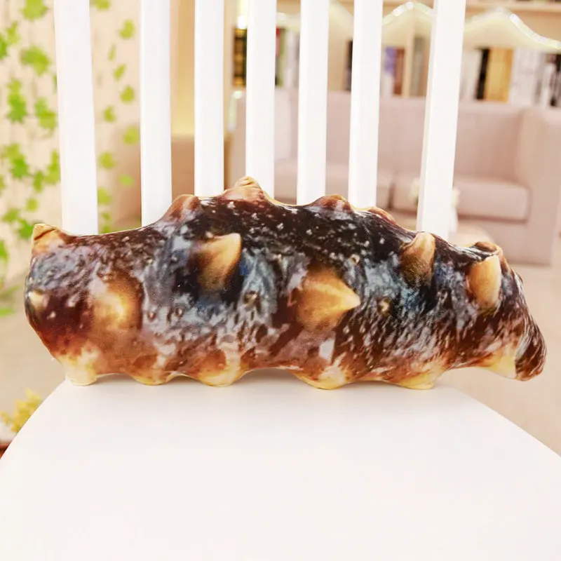

Creative Lifelike Animal Cushion Home Decor New Simulation Sea Cucumb Plush Pillow Soft Stuffed Trepang Shape Pillow