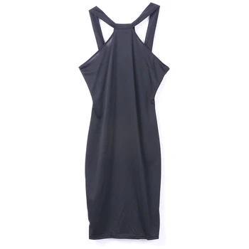 

Women's Bandage Halter Bodycon Sleeveless Evening Party Short Mini Dress vestidos dresses for women