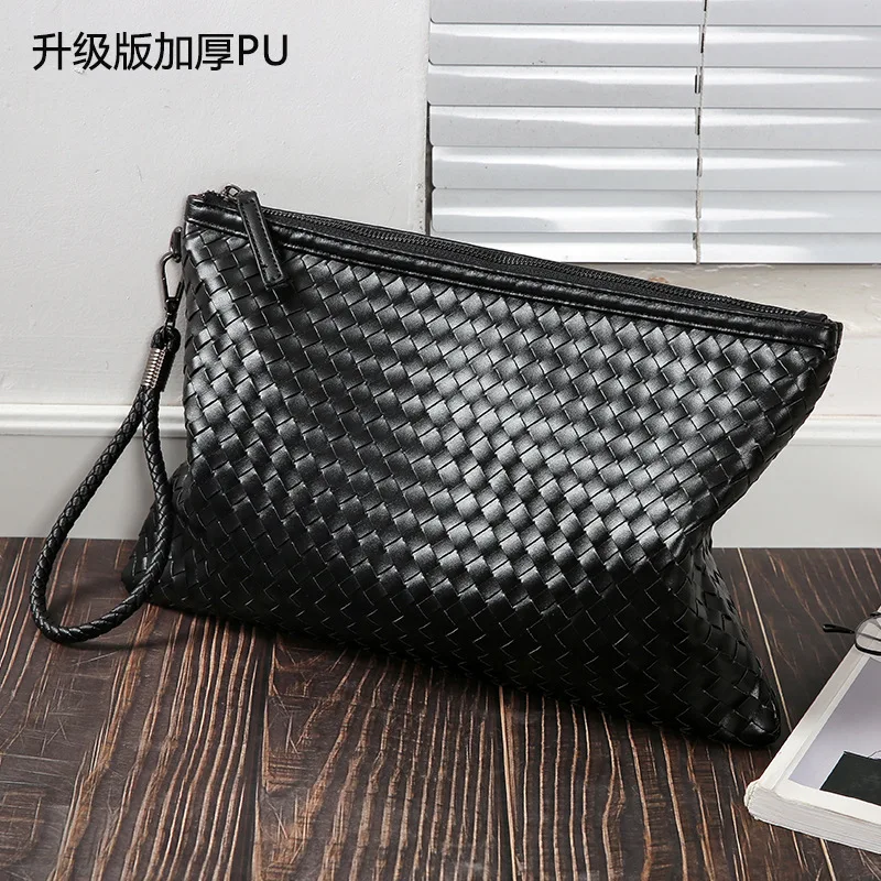 

2019 Tide Man Hand Package Manual Weave Men And Women Believe Occlusive Wrap Take Catch handbag