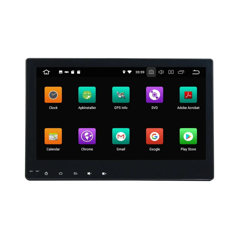 Top 4GB+32GB Octa Core Android 8.0 Car Radio DVD Multimedia head unit for Toyota Hilux 2016 2017 GPS WIFI Bluetooth USB DVR+Canbus 3