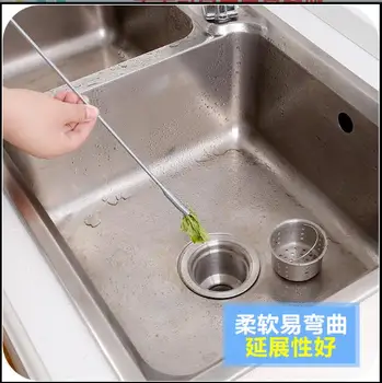 

Kitchen Drainage Drainers Spring Drainage Tools Household Toilet Blocked Hair Hair Cleaners