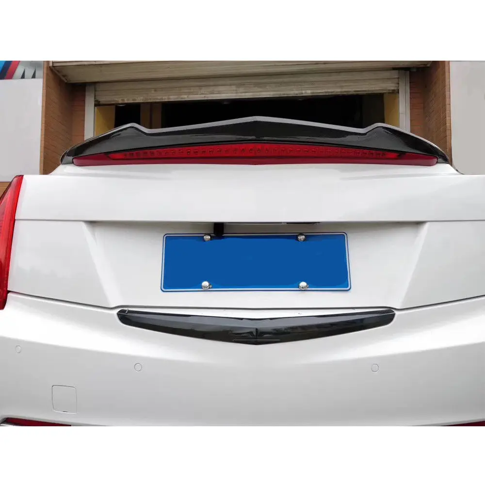 

spoiler Rear Deck Spoiler Rear Wing V Style for Cadillac ATS 2Door 4Door 2015+