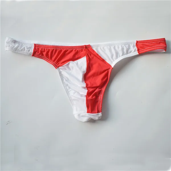 Sexy Gay Underwear Men Briefs Shorts Semi transparent Ice Silk Panties ...