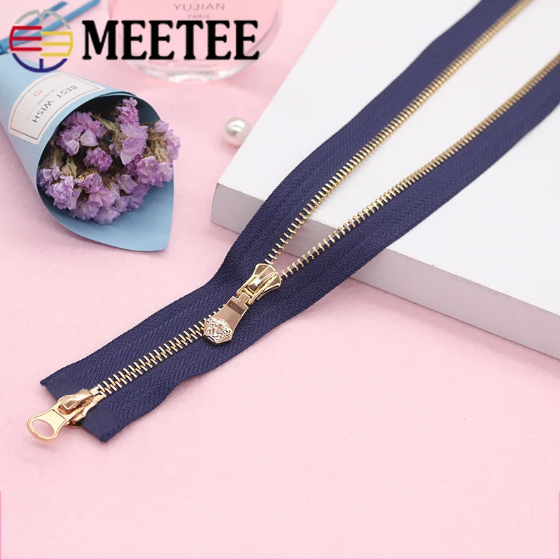 Meetee металлическая молния для одежды пальто куртка ручной работы DIY Швейные