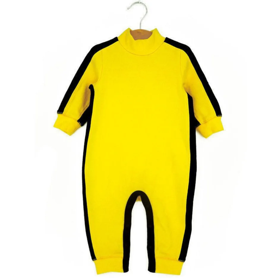 

Bruce Lee Yellow Siamese Death Game Yellow Warrior Children's Performance Sports Props Children's Wear