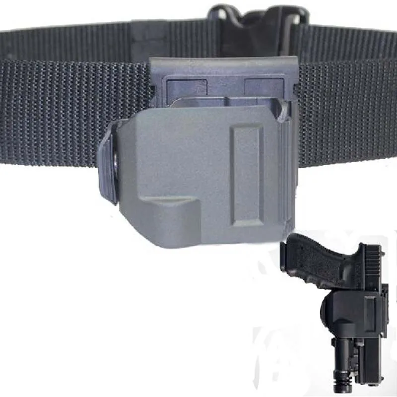 Tactical Airsoft Gun Clip OWB pistol Belt Holster for Glock 17 19 22 23