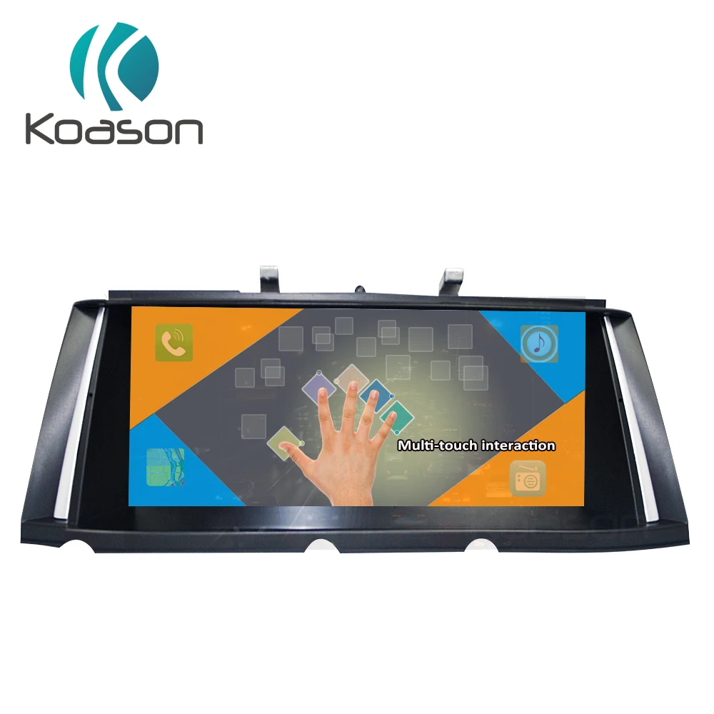 Koason для автомобильного аудио-видео мультимедиа плеер PX6 Android 8,1 10,2" сенсорный экран для BMW серий 7 F01 F02 CIC 2009-2012 gps навигации