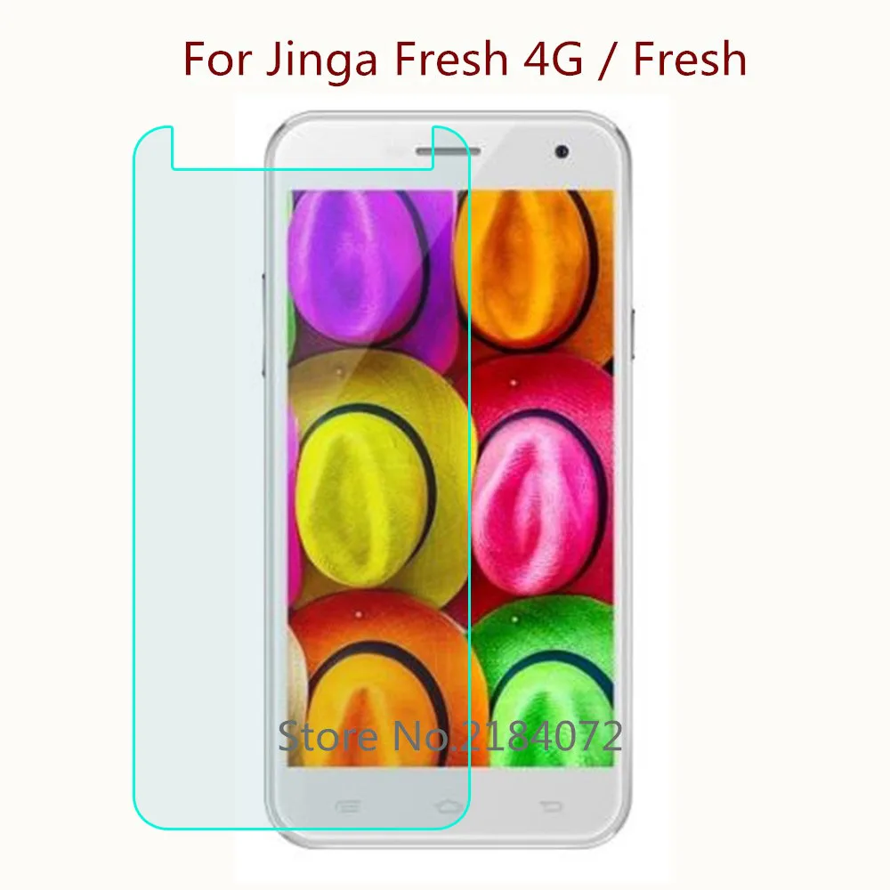 

9H 2.5D Screen Protector Glass Phone For Jinga Fresh 4G Phone Tempered Glass SmartPhone Front Film Protective Screen