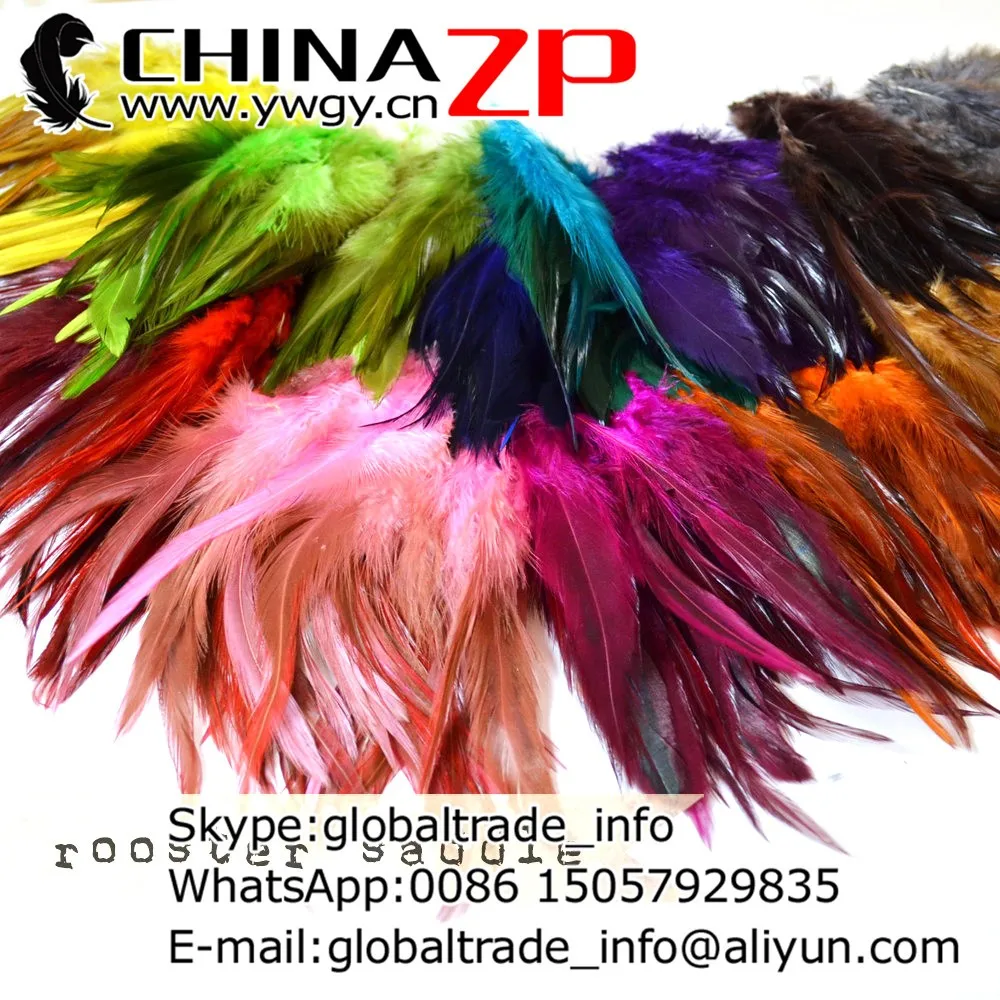Rooster Saddle feathers