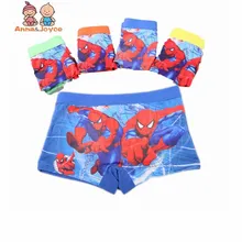 5 шт./лот детские трусы-боксеры для мальчиков нижнее белье боксеры с рисунками Детская Мода хлопок нижнее белье шорты для мальчиков