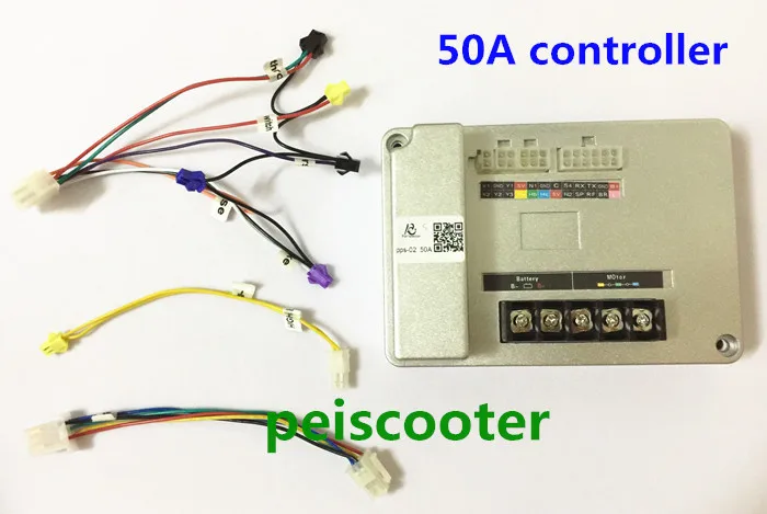 50A Интеллектуальный бесщеточный контроллер двигателя постоянного тока, который может быть запрограммирован нашим программным обеспечением для велосипеда и скутера pps-02
