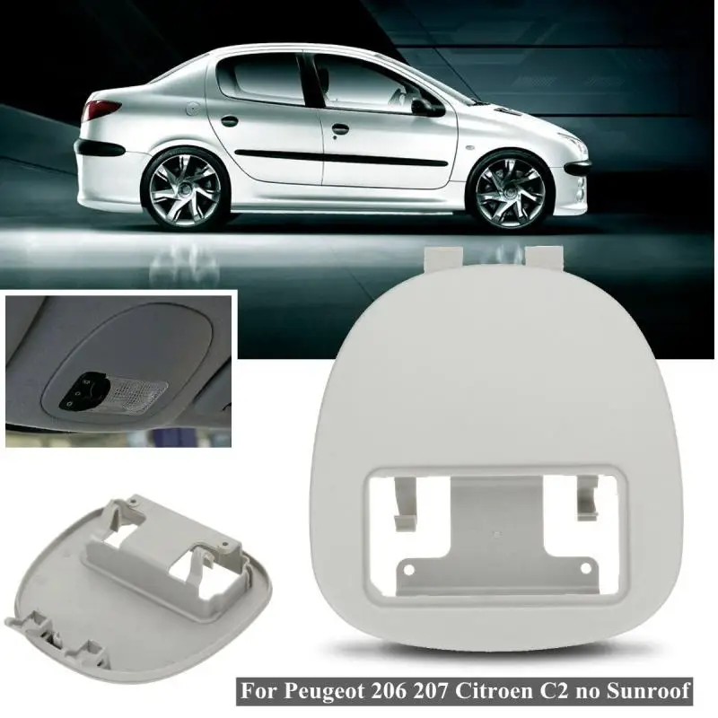 

Car Auto Front Interior Dome Reading Light Lamp Cover Panel for Peugeot 206 207 for Citroen C2