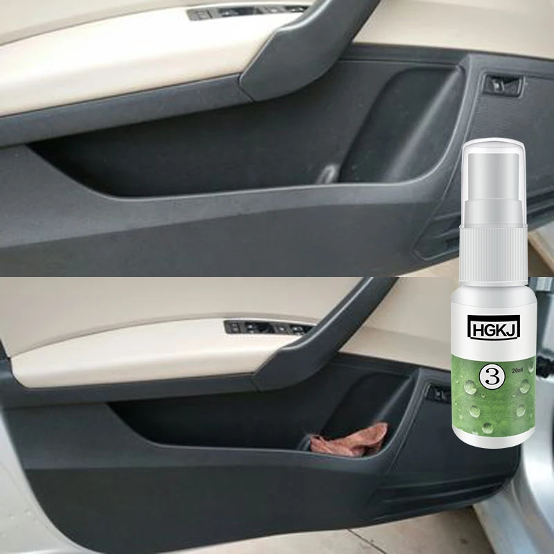 

Car Cleaning Plastic Part Leather Seat Maintenance Refurbisher 20ml 50ml Care Leather Shoes Auto Jacket Cleaner Car Accessories