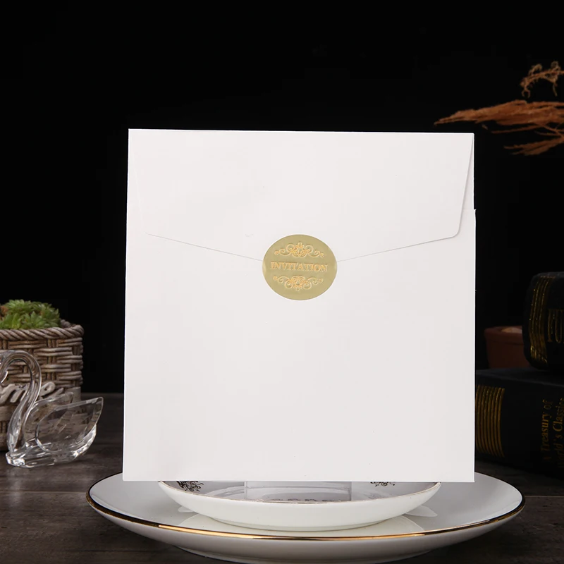 1 шт. образец, 4 цвета, лазерная резка, свадебные пригласительные открытки, кружевная элегантная открытка с лентой, конверты, украшение для свадебной вечеринки