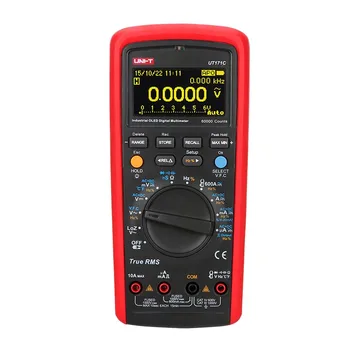 

UNI-T UT171C Digital Multimeter Dmittance nS Temperature AC LoZ Measure Square Wave Li-Battery USB NCV Industrial True RMS Meter