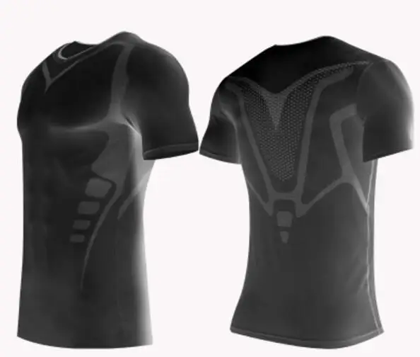 Компрессионные Брюки MMA шорты Рашгард фитнес с длинными рукавами нижний слой рубашки кожа плотный вес лифтинг футболки боксинг - Цвет: Beige