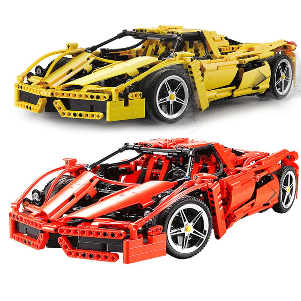 

Racing Car Set Compatible Technic Supersports Car Building Blocks 1367 Pcs Bricks Boys Birthday Gift Toys For Children