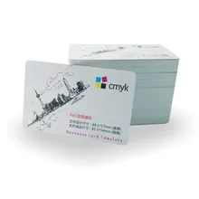 Изготовленная на заказ белая пластиковая Фрост визитная карточка/печатная карточка/водонепроницаемый/Имя/визитная карточка/деловой костюм печать