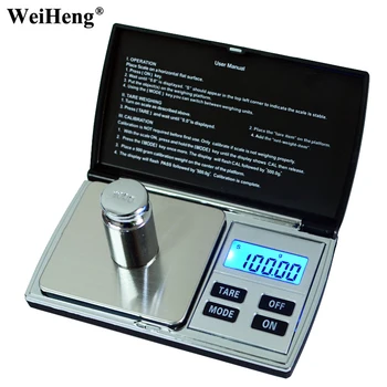 

500g 0.01g Precision Jewelry Scale For Gold Bijoux Sterling Silver Mini Pocket digital scale Portable Weight Balance Gram