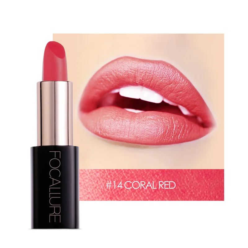 Помада focallure, 20 цветов, высокое качество, увлажняющая матовая помада, красные губные палочки, стойкая Косметика для макияжа - Цвет: FA59-14