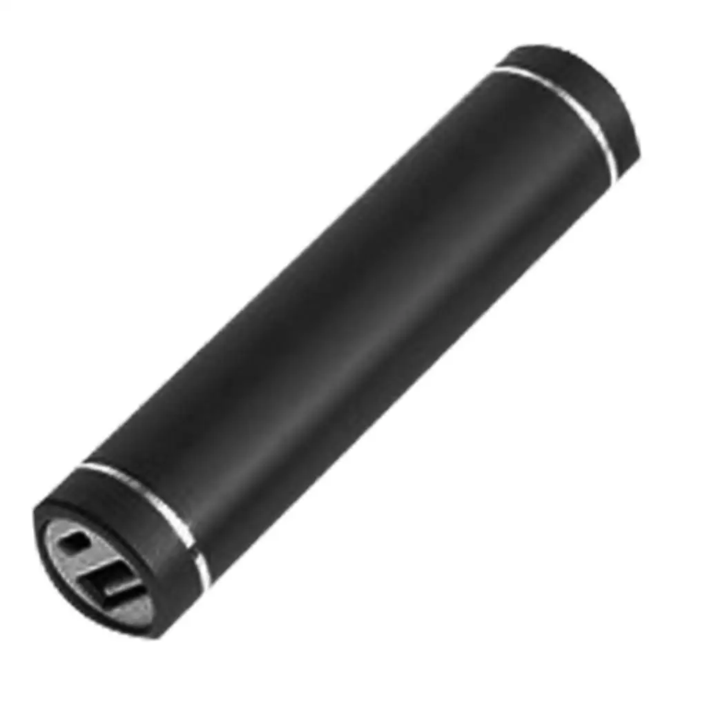 Общий USB портативный внешний аккумулятор одна секция алюминиевый сплав