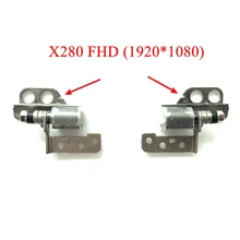 Ноутбук lcd экран петли набор для lenovo Thinkpad X280 A285 левый и правый FHD 1920*1080 01YN068