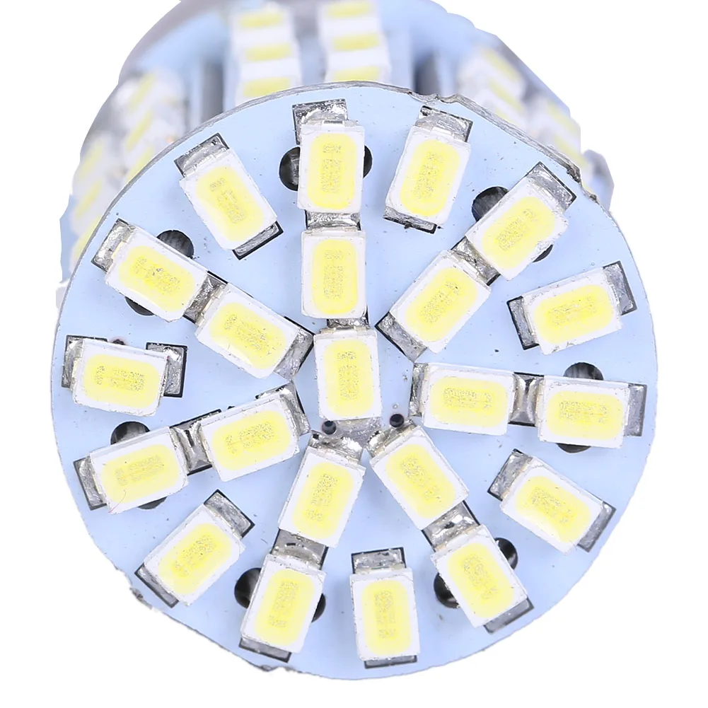 2X 1157 BAY15D 1156 BA15S P21W светодиодный автомобильный светильник SMD3020 64Led 12В белый
