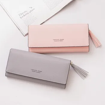 

Wallet carteira feminina portefeuille femme cartera mujer leather walletS portfel damski portafoglio donna women purse portomone