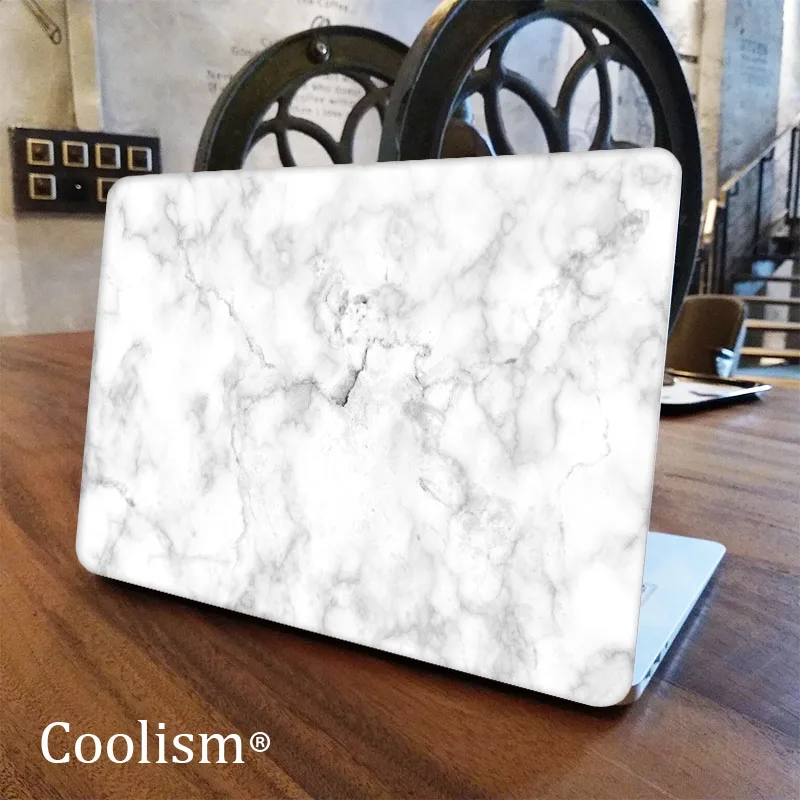 

White Marble Grain Laptop Sticker Decal for Apple Macbook Pro Air Retina 11" 12" 13" 15" Mac Protective Notebook Full Cover Skin