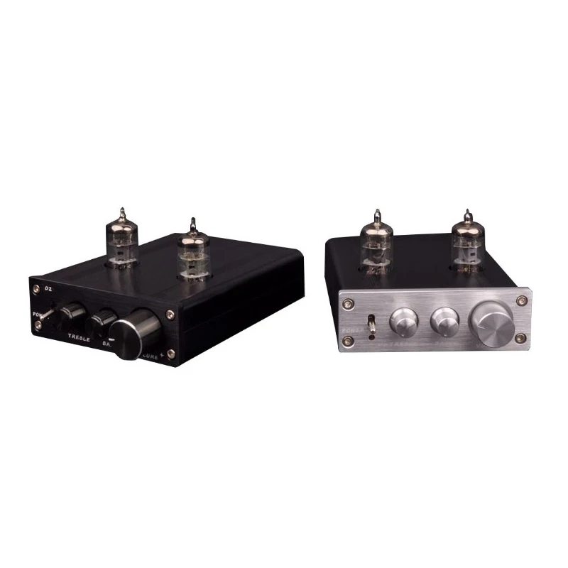 ZHILAI ламповый предусилитель HiFi Цифровой аудио 6J1 двойной клапан канала ВЧ бас D2