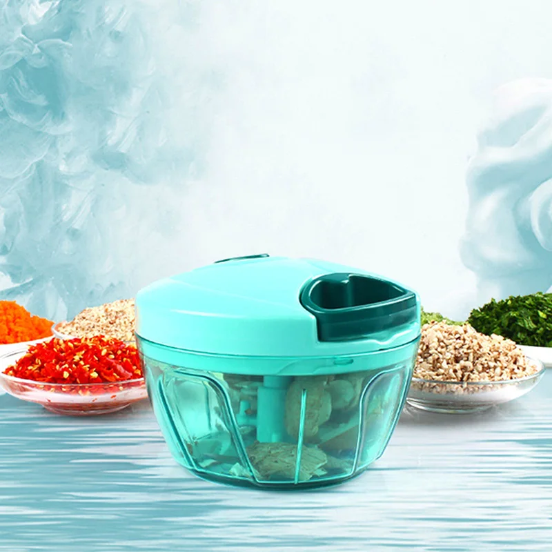 Multifunction Vegetable Chopper Cutter Garlic Cutter Manual Meat