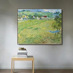 Пейзаж в Auve от Винсента Ван Гога холст живопись, каллиграфия плакатный принт Домашние Декоративные Настенные рисунки для гостиной спальни