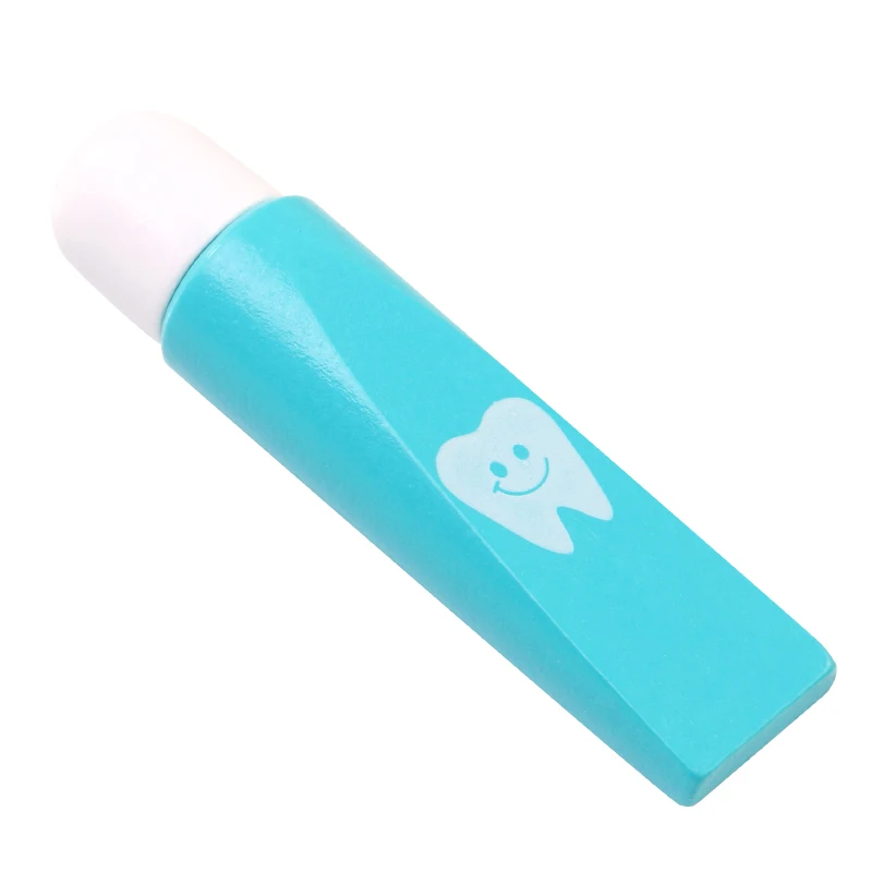 Najtaniej Logwood drewniane zabawki zabawne gry prawdziwe życie cosplay doktor gry zabawki dentystyczne udawaj lekarz akcesoria narzędzia 6 sztuk zestaw dla dzieci