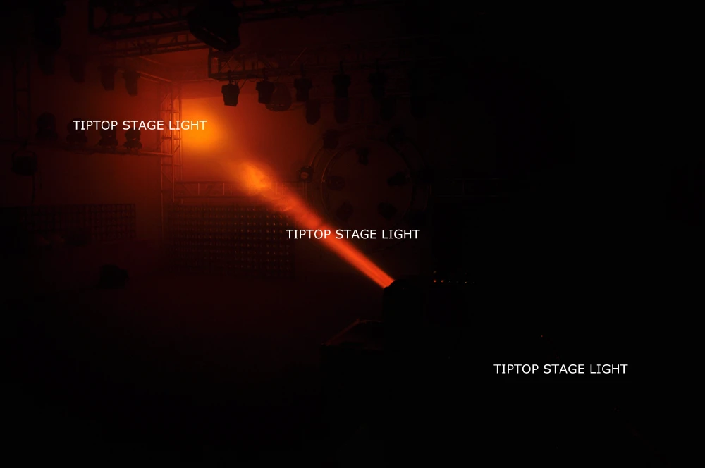 TIPTOP 2 XLOT Mini 60 Вт супер луч светодиодный прожектор, поворотный DMX 18 каналы RGBW Смешивание цвета 130 Вт энергопотребление устройство сканирования пучка CE