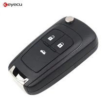 2 PCS*New Uncut Remote Control Key Fob 3 Buttons 433Mhz for Opel Vauxhall Zafira C Insignia Astra 2009 2010 2011 2012 2013 2014